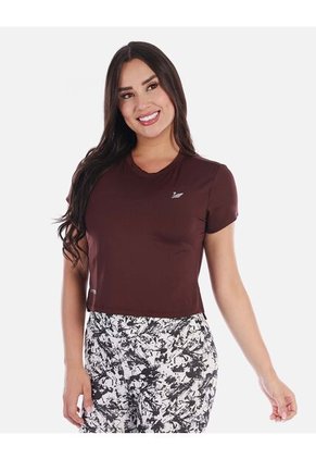 Camiseta Deportiva Mujer Fit Con Tejido Suave