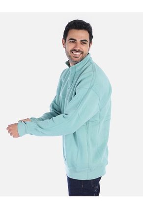 Buzo Cuello Alto Con Botones Para Hombre