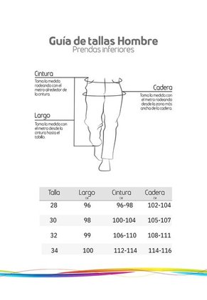 Jean Clásico Hombre Con Ajuste Moderno