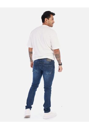 Jean Clásico Slim Fit Hombre – Denim Azul Oscuro