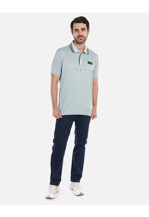 Camiseta Tipo Polo Hombre Casual Versátil
