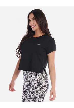 Camiseta Deportiva Mujer Fit Con Tejido Suave 