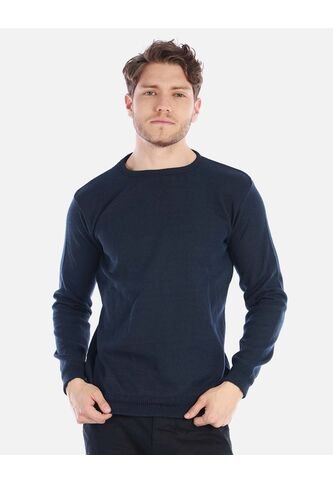 Suéter Tejido Para Hombre Cuello Redondo Arequipe