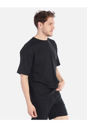 Camiseta Oversize Para Hombre Manga Corta