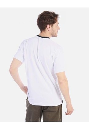 Camiseta Básica Estampada Para Hombre