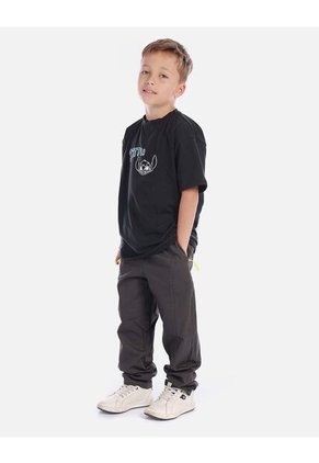 Pantalón Para Niño Con Ajuste Deportivo Y Bolsillos útiles