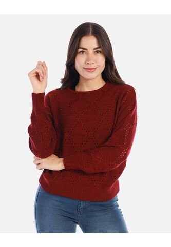 Buzo Tejido Con Diseño Calado Femenino Arequipe