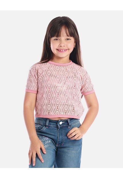 Blusa Infantil Calada Para Niña Con Estilo Moderno