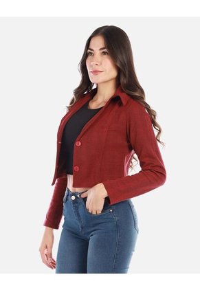 Blazer Corto Para Mujer Con Estilo Moderno