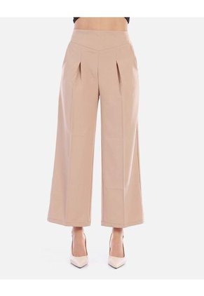 Pantalón Amplio De Silueta Fluida Para Mujer