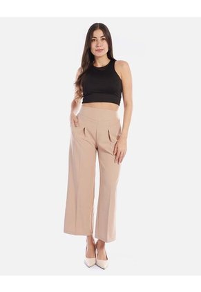 Pantalón Amplio De Silueta Fluida Para Mujer