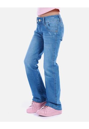 Jean Femenino Corte Recto Confort Y Ajuste Perfecto