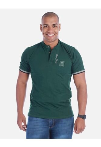 Camiseta Tipo Polo Cuello Mao Hombre Arequipe Arequipe