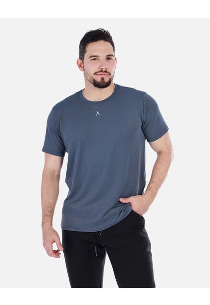 Camiseta Deportiva Texturizada Para Hombre