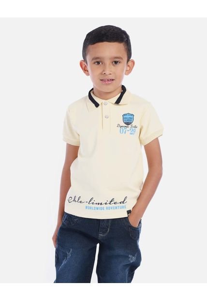 Camiseta Polo Para Niño