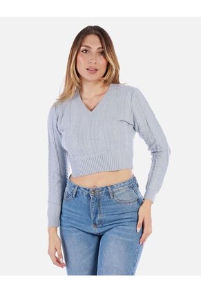 Suéter Manga Larga Mujer