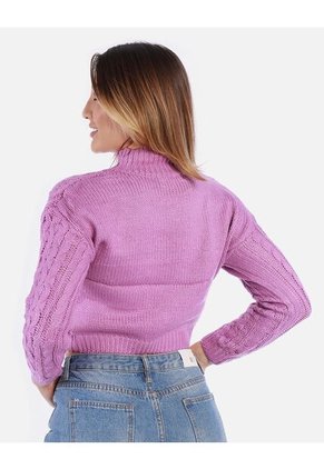 Suéter Trenzado Mujer