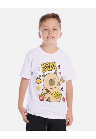 Camiseta Infantil Capybara Divertida Y Cómoda Arequipe