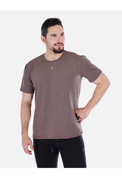 Camiseta Deportiva Texturizada Para Hombre