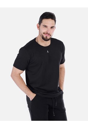 Camiseta Deportiva Texturizada Para Hombre