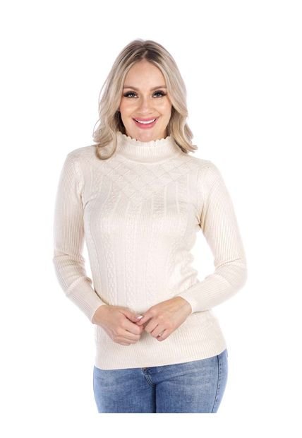 Buzo Cuello Alto Mujer