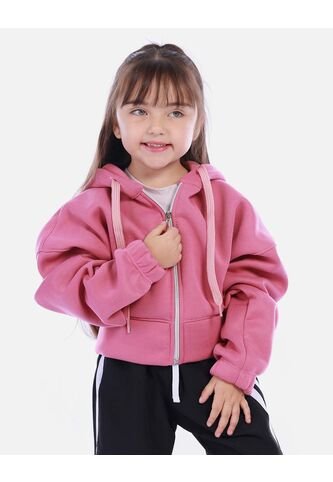 Hoodie Con Cierre Para Niña Arequipe
