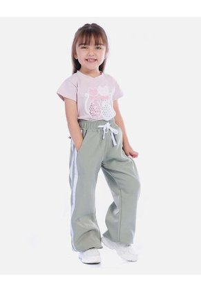 Pantalón Wide Leg Para Niña