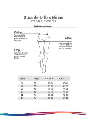 Pantalón Wide Leg Para Niña
