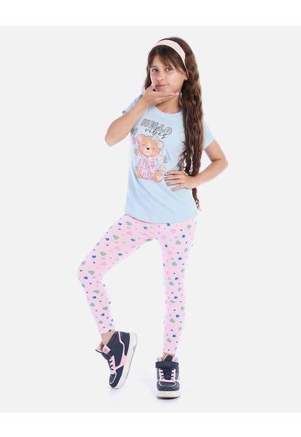 Conjunto De Leggins Y Camiseta Para Niña Para Niña