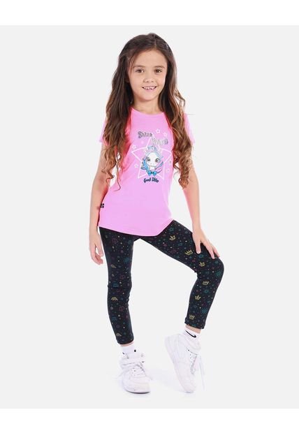 Conjunto De Leggins Y Camiseta Para Niña Para Niña