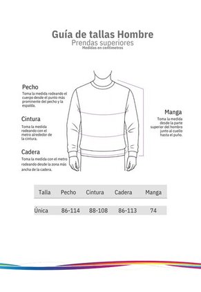 Buzo Navideño Patchwork Para Hombre