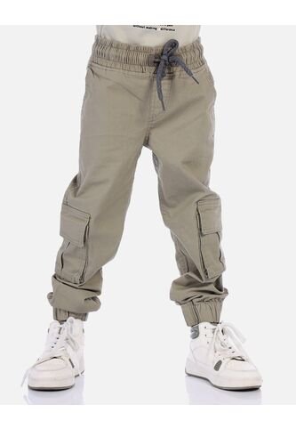Jogger Cargo Para Niño Con Bolsillos Laterales Y Pretina Ajustable Arequipe