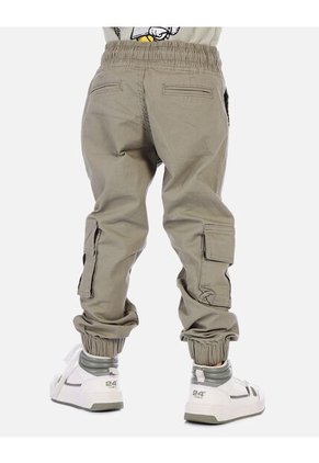 Jogger Cargo Para Niño Con Bolsillos Laterales Y Pretina Ajustable