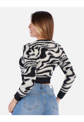 Suéter Estampado Mujer