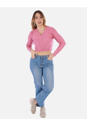 Suéter Manga Larga Mujer