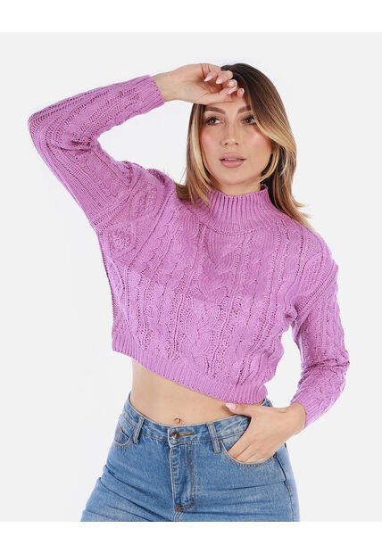 Suéter Trenzado Mujer