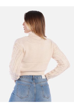 Suéter Trenzado Mujer