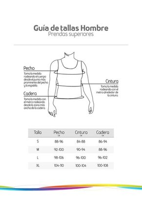 Esqueleto Deportivo Licrado Hombre Unicolor