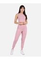 Conjunto Casual Mujer En Canalé Con Top Crop Y Jogger Cómodo de Arequipe