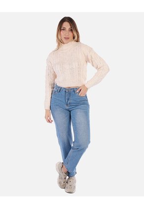 Suéter Trenzado Mujer