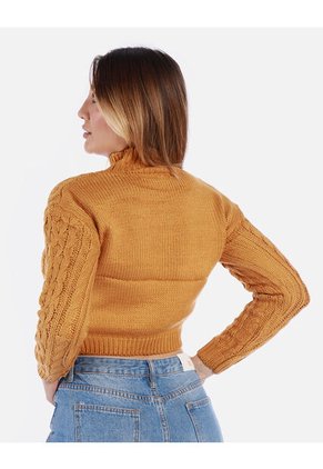 Suéter Trenzado Mujer