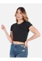 Camiseta Manga Sisa Ajustada Para Mujer En Tejido Suave de Arequipe