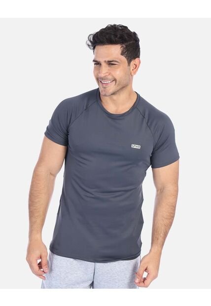 Camiseta Deportiva Licrada Hombre Unicolor