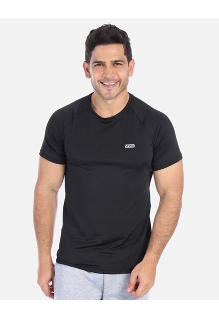 Camiseta Deportiva Licrada Hombre Unicolor