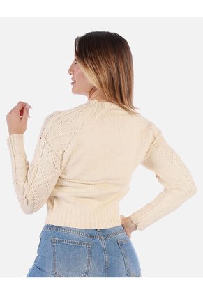 Suéter Trenzado Para Mujer
