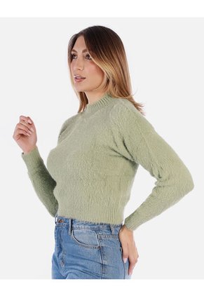 Suéter Trenzado Para Mujer