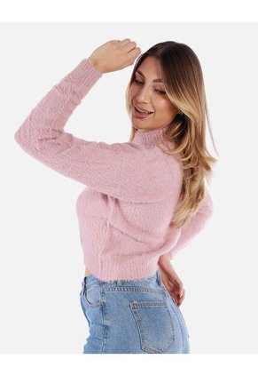Suéter Peludo Mujer