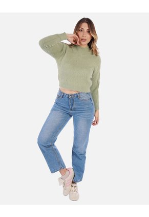 Suéter Trenzado Para Mujer