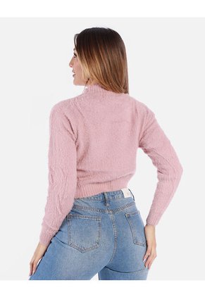 Suéter Peludo Mujer