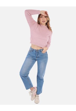 Suéter Peludo Mujer